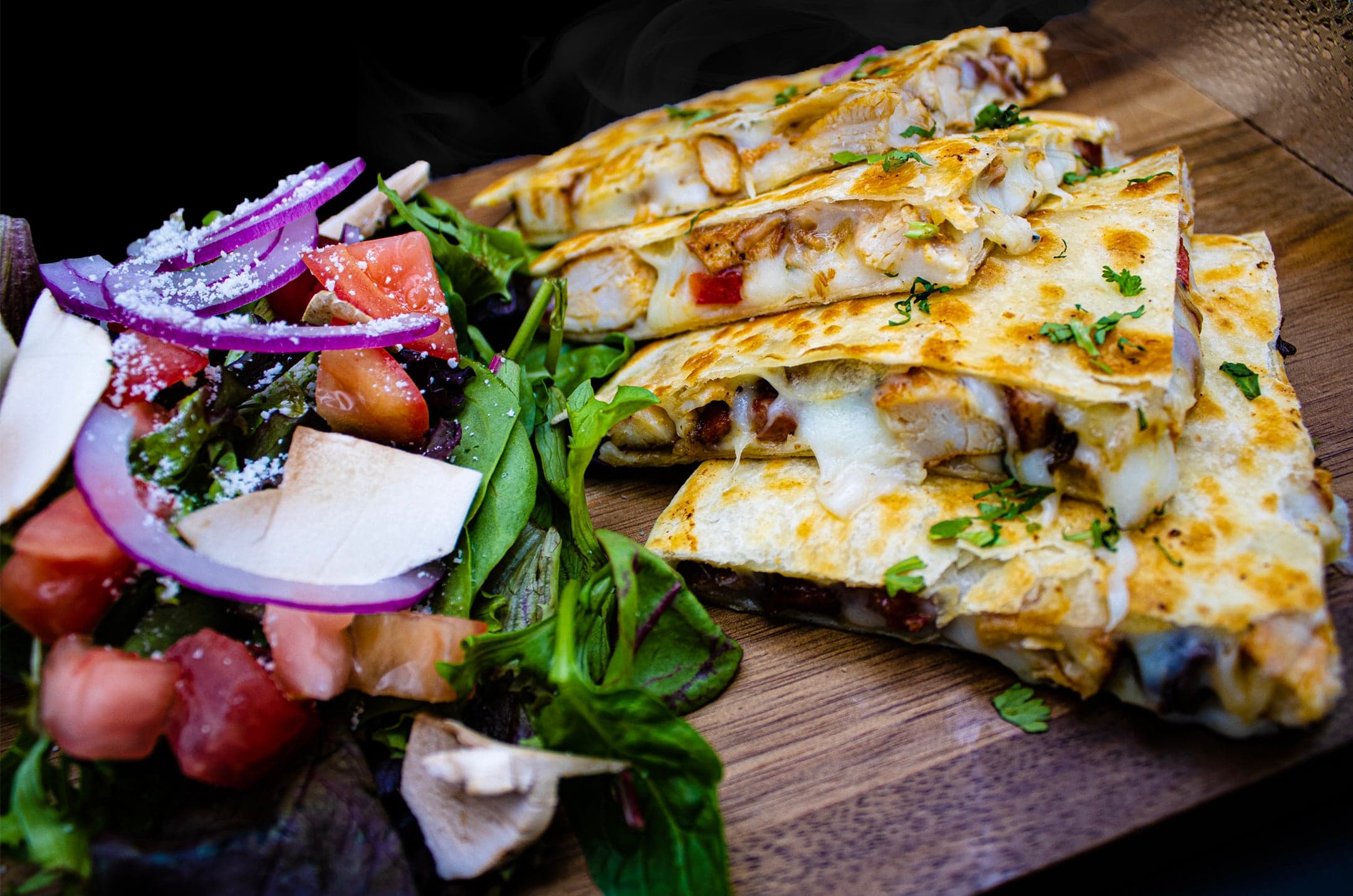 Quesadilla plate